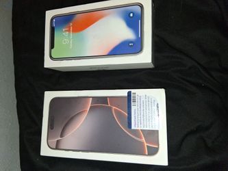 Apple is phone empty boxes