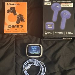 Three Sets Of Wireless Earbuds