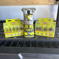 Palm Router With Bits 