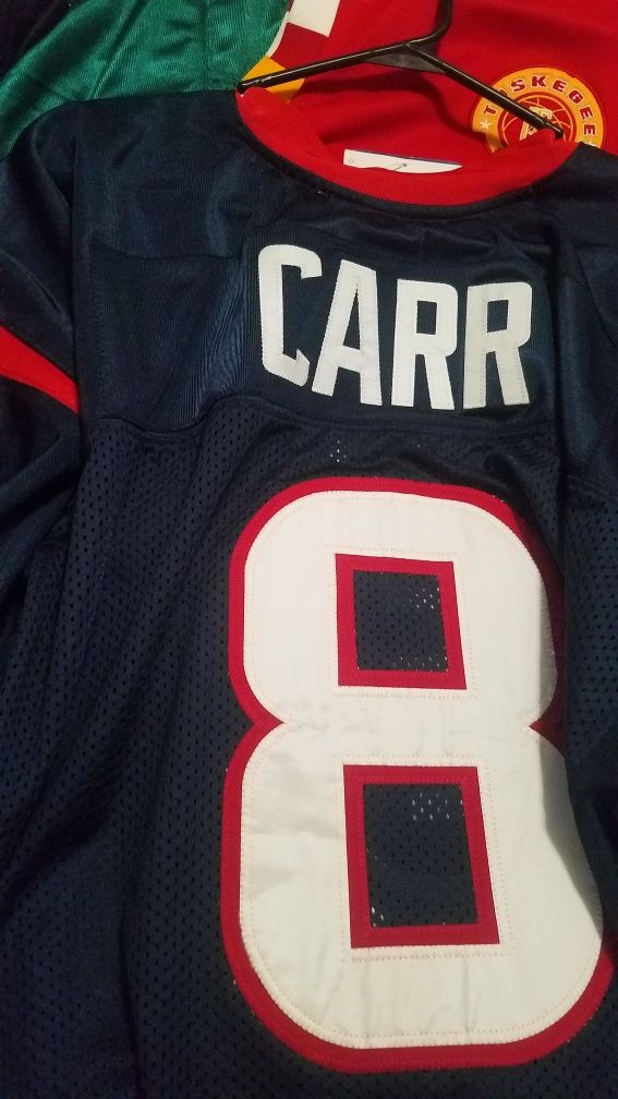 Brand new original David Carr Jersey $80 or best offer Reebok