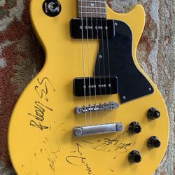 2009 Epiphone Les Paul Standard Electric Guitar - Signed
