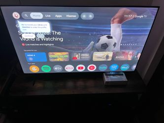 55” Hisense 4K Smart TV