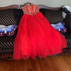 Sweet 16 Dress size 6  Corset Small Med