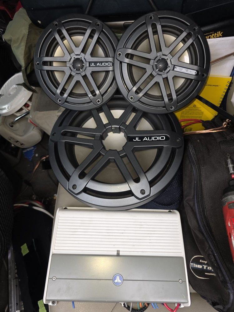 Jl Audio Subs, Speakers And Amp