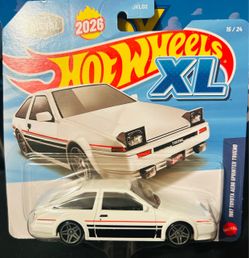 Hot Wheels XL 1987 Toyota AE86 Sprinter Trueno