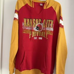 Men’s Or Women’s Kansas City Chiefs Hoodie Size Large Brand New