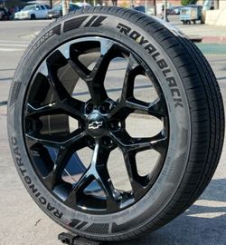 22” Chevy Silverado GMC Sierra Replica Wheels & Tires Tahoe Yukon Escalade Suburban Rines Y