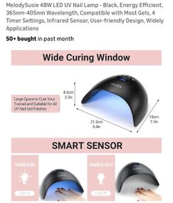 MelodySusie Black UV/LED Lamp