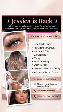 Eyelash Extensions and Microneedling. LICENSED