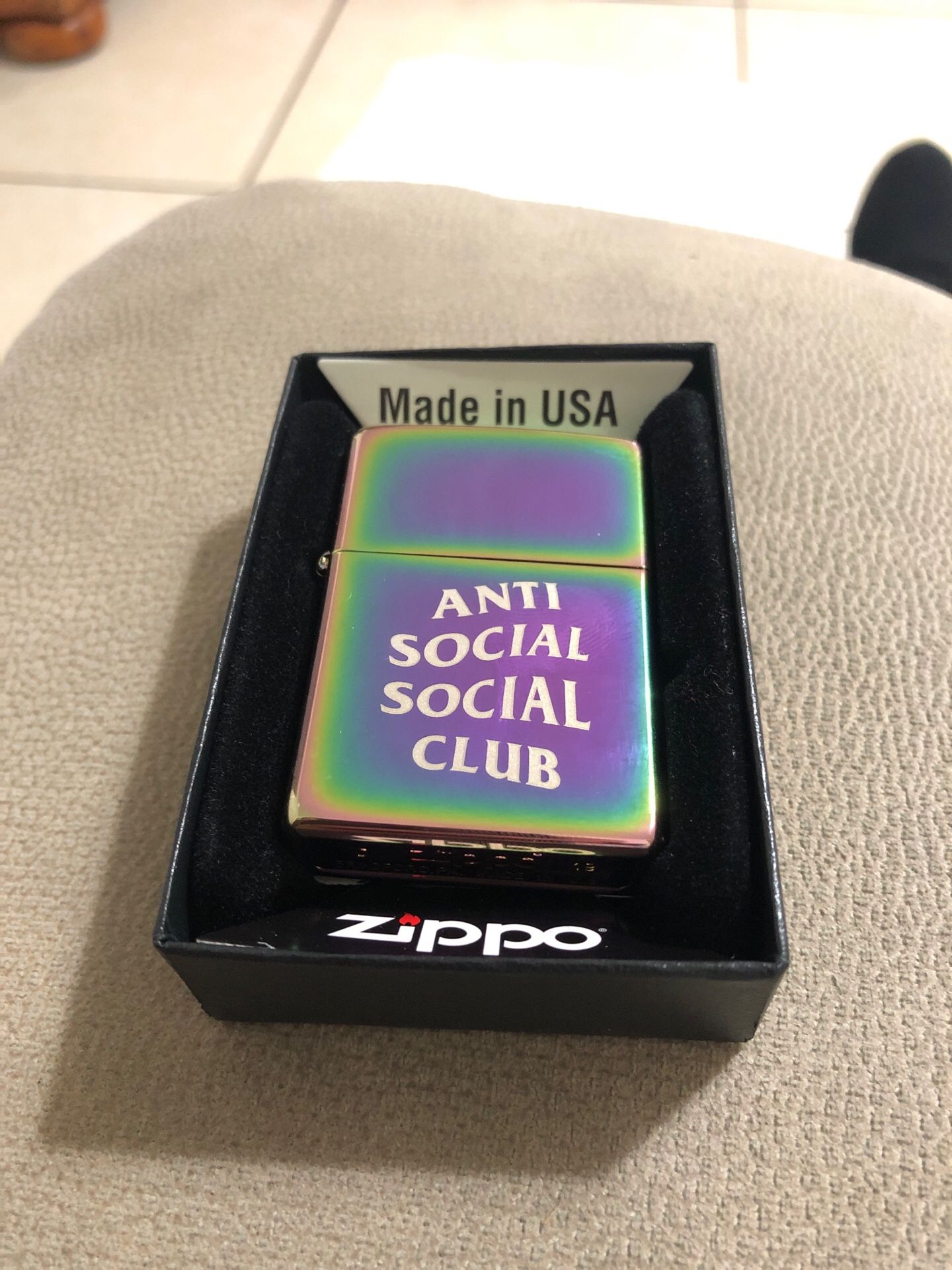 Antisocial Social Club Zippo Lighter