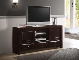 TV Stand Dark Cherry finish, New Especial price 