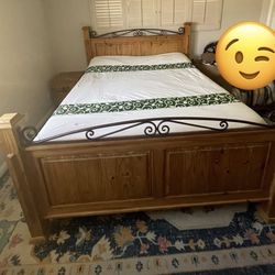 Rustic king Size Bed Frame