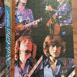 Vintage Collectible 1978 Andy Gibb Bee Gees 200 Piece Jigsaw Puzzle. Complete! Puzzle in excellent condition. Box has some wear. 