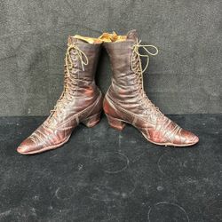 Pair Of Antique 19 Century Boots