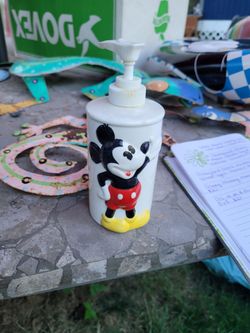 Mickey Mouse Soap Dispenser