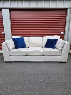 Light Gray Fabric sofa / Free Delivery