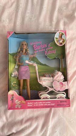 Walking Barbie & bby Krissy