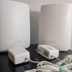 NETGEAR Orbi RBS50 Satellite with RBR50 Router Wireless WiFi Mesh Network  Up to 5000 sqft of WiFi Coverage, AC3000