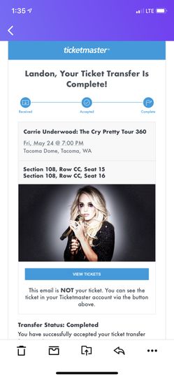 Carrie Underwood tickets