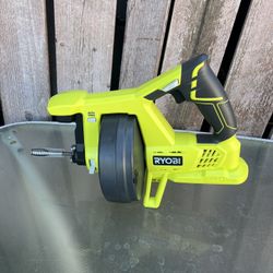 Ryobi One+ 18v Cordless Drain Auger TOOL ONLY
