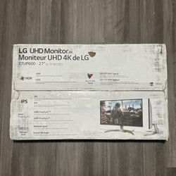 LG UHD Monitor 4K 27" - 27UP600