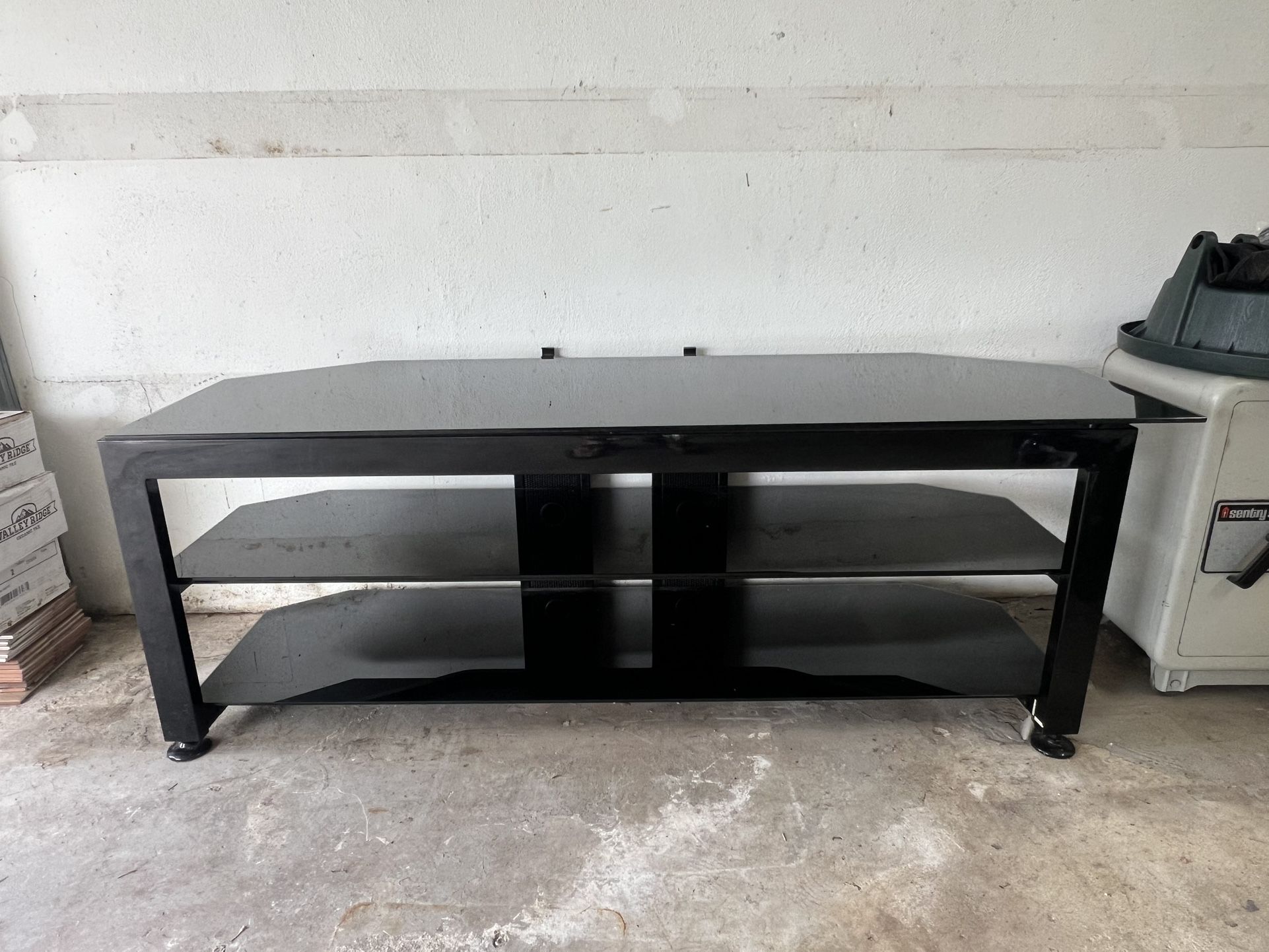 Glass Entertainment Center