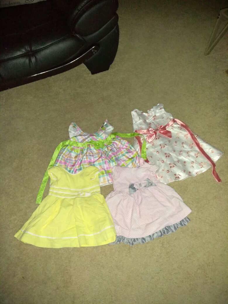 Never worn special occasion dresses 12 months 12 months 18 months n 4t