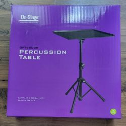 On-Stage Percussion Table