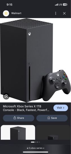 Xbox series X - comes with a few controllers and original cables