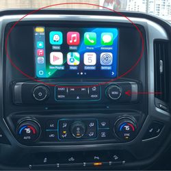 Chevy Silverado Infotainment System CarPlay 8”