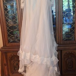 Wedding Dress With Veil