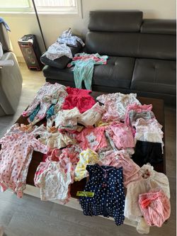 Baby Girl Clothes Lot (Mostly 6–9 Months, Some 3 Months) – 50+ Pieces – $50
