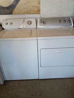 washer and dryer