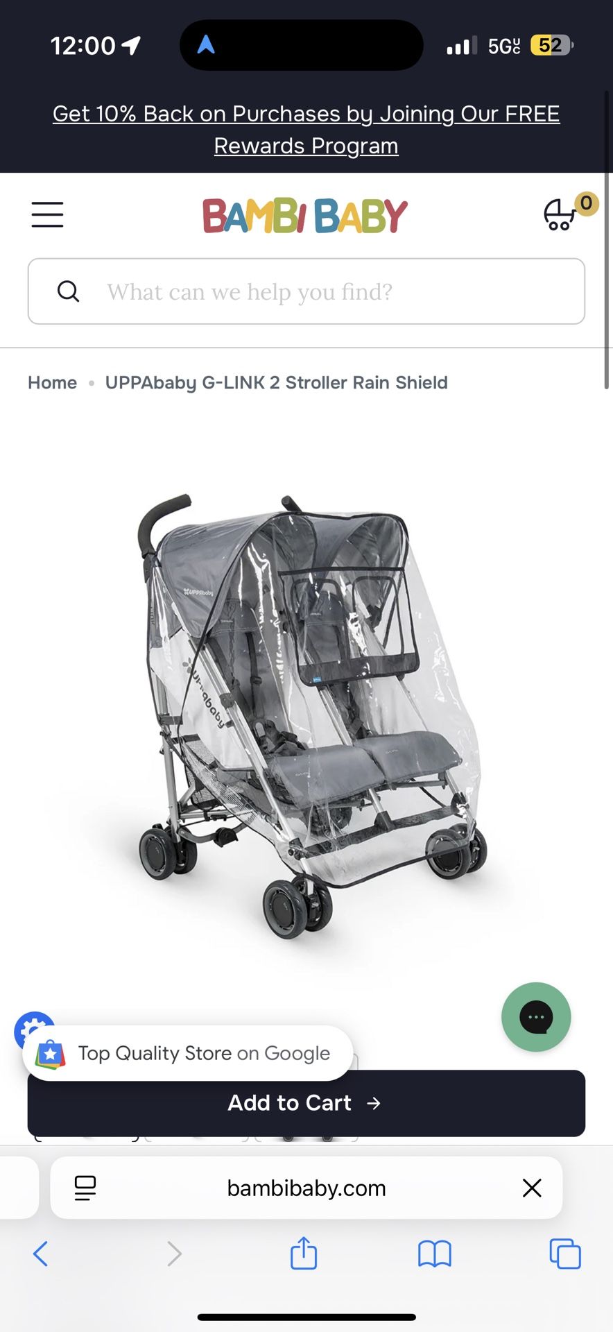 UPPA Baby G. Link Double Stroller