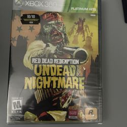 Red Dead Redemption Undead Nightmare Xbox 360