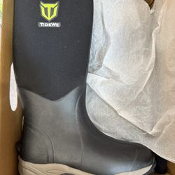 TIDEWE RUBBER NEOPRENE BOOTS MEN AND WOMEN WATERPROOF 6mm