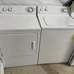 Ge Washer And Dryer Set 