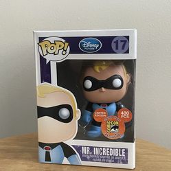 Mr incredible funko pop very rare
