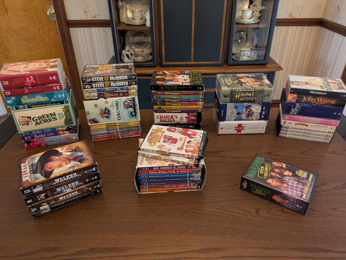 HUGE Classic TV & Movie DVD Collection