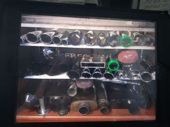 Exaust Chrome Tips $80UP EACH ELMOFLES