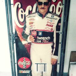 Dale Earnhardt Coke Machine Cover