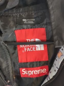 Supreme X The North Face Atlas World Map Expedition Coaches Jacket