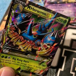 Pokemon M Heracross EX Holo Furious Fist