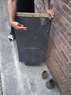 Heavy gadge construction mats (2)