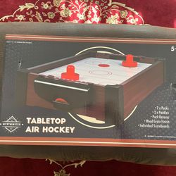 Tabletop Air Hockey