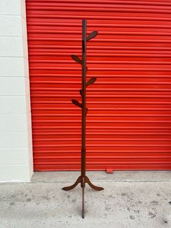 Wood Freestanding Coat Rack Stand