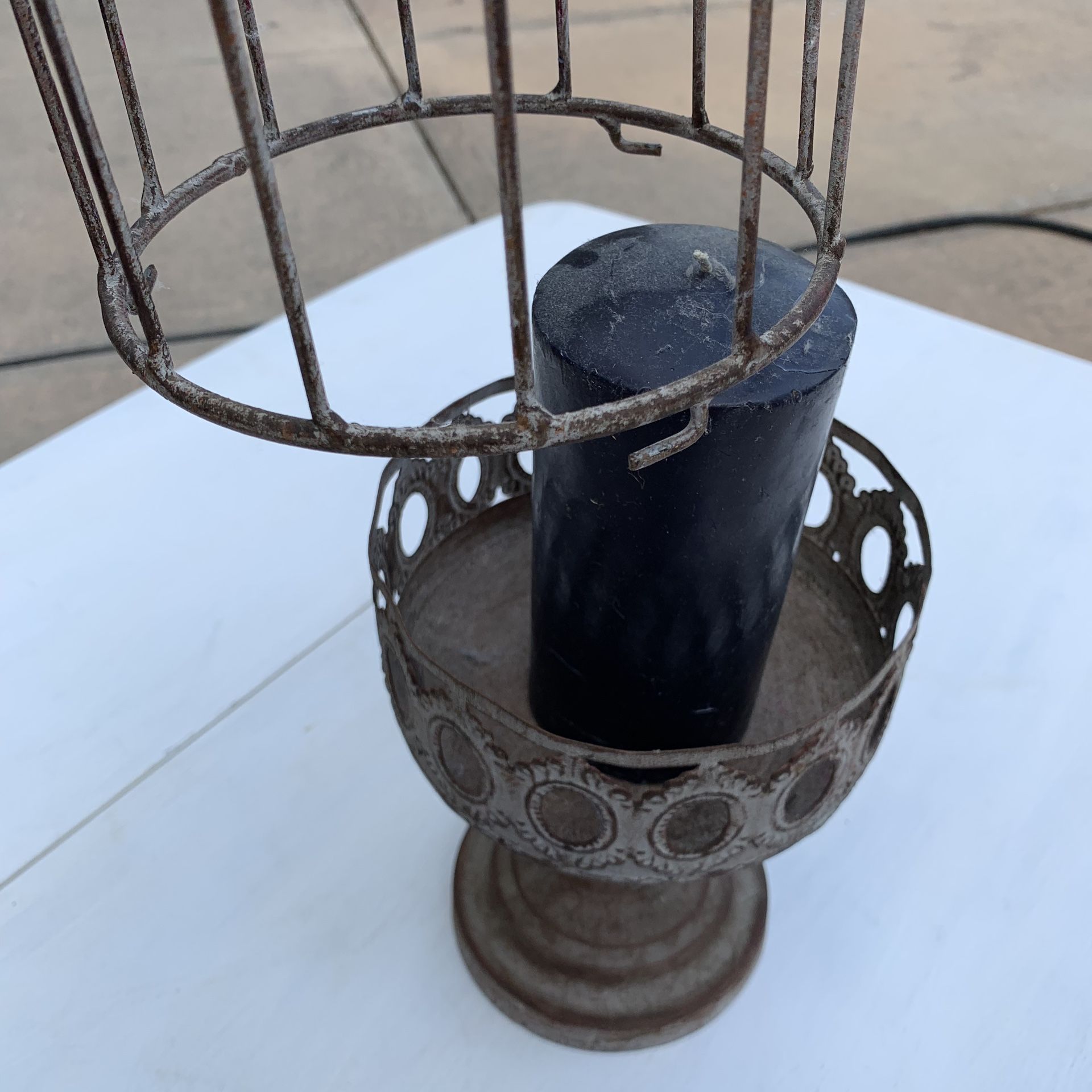 Rustic Candle Holder or Decor