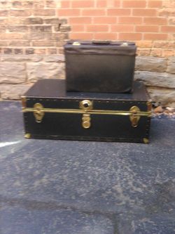 Old Storage Trunk Equipment Case
