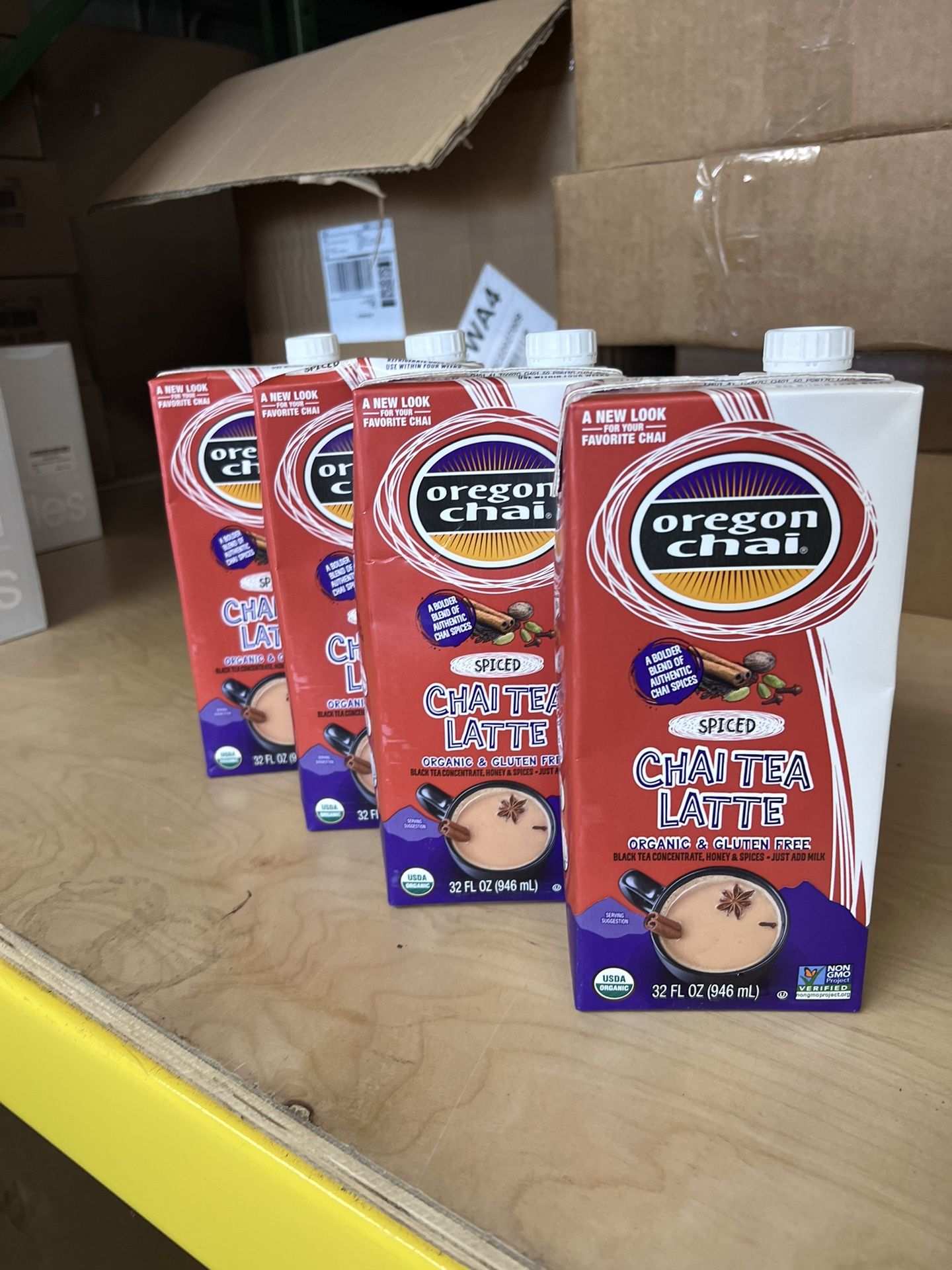Oregon Chai Spiced Chai Tea Latte Concentrate, $1 Each