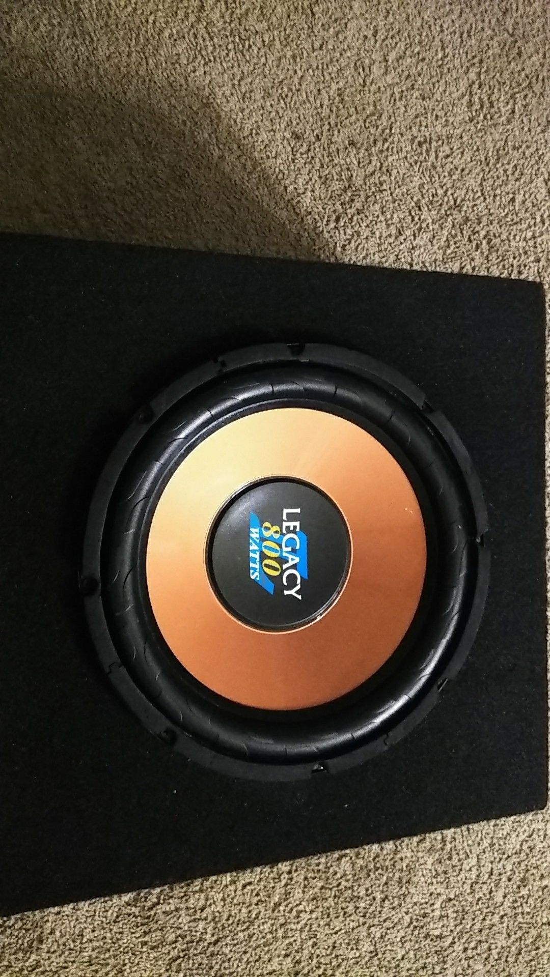 12inch subwoofer legacy 800 watts